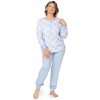 Dámske bavlnené pyžamo Martel 258 Edyta III Interlock Dámske bavlnené pyžamo Martel 258 Edyta III Interlock