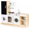 ECOTOYS Dřevěná kuchyňka XXL s tabuli 106,5 cm ECOTOYS Dřevěná kuchyňka XXL s tabuli 106,5 cm