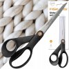 Čierne nožnice 21 cm Fiskars – univerzálne Čierne nožnice 21 cm Fiskars – univerzálne