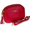 NovaKabelka.sk kožená talianska crossbody kabelka červená NovaKabelka.sk kožená talianska crossbody kabelka červená