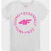 4F T-shirt For Girls HJL21 JTSD005A White 4F T-shirt For Girls HJL21 JTSD005A White