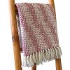 AWM Boho Pohodlný Prehoz - 125 x 150 cm - Rubínová Dvojfarebná 1ks AWM Boho Pohodlný Prehoz - 125 x 150 cm - Rubínová Dvojfarebná 1ks