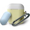 Elago AirPods Silicone Duo Hang Case EAPDH-YE-WHPBL