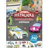 Metalická samolepková knížka Doprava - Metalická samolepková knížka Doprava -