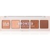 MUA Makeup Academy Professional 5 Shade Palette paletka očných tieňov Bronzed 3,8 g MUA Makeup Academy Professional 5 Shade Palette paletka očných tieňov Bronzed 3,8 g