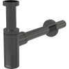Alcadrain (Alcaplast) Sifón umývadlový DN32 DESIGN A400-GM-P, lesklý gun metal A400-GM-P Alcadrain (Alcaplast) Sifón umývadlový DN32 DESIGN A400-GM-P, lesklý gun metal A400-GM-P