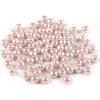 Sklenené voskové perly Ø6 mm pudrová 50g Sklenené voskové perly Ø6 mm pudrová 50g