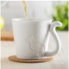 Porcelánový hrnček s chvostíkom - mačka Porcelánový hrnček s chvostíkom - mačka