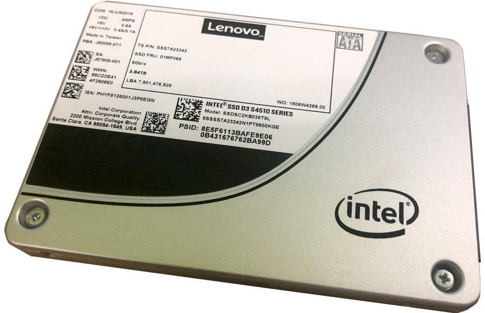 Lenovo Drive ThinkSystem s4510 480GB, SATA 4XB7A13626