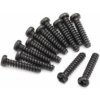 BlackZon Slyder MT/ST: Samorezná skrutka PBHO 2,6x12 mm s polguľatou hlavou (12 ks) 1:16 BlackZon Slyder MT/ST: Samorezná skrutka PBHO 2,6x12 mm s polguľatou hlavou (12 ks) 1:16