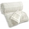 Eurofirany Deka NINA 200x220 flano biela Polyester 200x220 cm Eurofirany Deka NINA 200x220 flano biela Polyester 200x220 cm