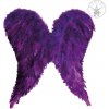 Anjelské krídla páperová fialová