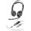 HP Poly Blackwire 5220 MS Teams náhlavná súprava, 3.5 mm jack + USB-CA adaptér, stereo (bulk) 8X231A6 HP Poly Blackwire 5220 MS Teams náhlavná súprava, 3.5 mm jack + USB-CA adaptér, stereo (bulk) 8X231A6
