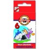 Koh-i-noor voskovky WAX CRAYON 6 ks Koh-i-noor voskovky WAX CRAYON 6 ks