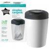 Tommee Tippee Simplee White kôš na plienky + náhradná kazeta 1 ks Tommee Tippee Simplee White kôš na plienky + náhradná kazeta 1 ks