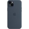 Apple Silicone Case s MagSafe pro iPhone 14 Plus - bouřkově modrý MPT53ZM/A Apple Silicone Case s MagSafe pro iPhone 14 Plus - bouřkově modrý MPT53ZM/A