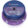 VERBATIM DVD+R(25-balenie)Vreteno/ General Retail/ 16x/ 4.7GB 43500 VERBATIM DVD+R(25-balenie)Vreteno/ General Retail/ 16x/ 4.7GB 43500