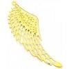 Anjelské krídla, kovové 7 x 2,4 cm, 2 ks Anjelské krídla, kovové 7 x 2,4 cm, 2 ks