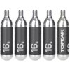 TOPEAK Co2 16g 5 ks náplň s rukávom TOPEAK Co2 16g 5 ks náplň s rukávom