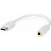 NEDIS USB 2.0 adaptér/ USB-C zástrčka - 3,5 mm zásuvka 10 cm CCGB65950WT01