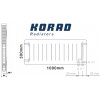 KORAD Radiátor 21VKP 300/1000 (KORAD 21VKP 300/1000) KORAD Radiátor 21VKP 300/1000 (KORAD 21VKP 300/1000)