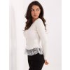 Sweater-PM-SW-YIS1027.85-ecru čierna | biela One size Factory Price 5906694054396 Sweater-PM-SW-YIS1027.85-ecru čierna | biela One size Factory Price 5906694054396