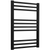 Kúpeľňový radiátor, teplovodný Luxrad 257 W 500 x 677 mm, čierny Kúpeľňový radiátor, teplovodný Luxrad 257 W 500 x 677 mm, čierny