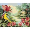 Diamondi Diamantové maľovanie - PAPAGÁJ ARA A KVETY VEDĽA RIEKY A CHATY (D. RUSTY RUST) Rámovanie: bez rámu a bez vypnutia plátna, Rozmer: 40x50 cm Diamondi Diamantové maľovanie - PAPAGÁJ ARA A KVETY VEDĽA RIEKY A CHATY (D. RUSTY RUST) Rámovanie: bez rámu a bez vypnutia plátna, Rozmer: 40x50 cm
