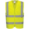 PORTWEST HI-VIS C375 / Reflexná vesta na zips - HV žltá XXL PORTWEST HI-VIS C375 / Reflexná vesta na zips - HV žltá XXL