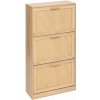 5five Simply Smart Botník Úzka vysoká skrinka na topánky CANE, viedenský výplet, 60 × 24 × 113 cm 5five Simply Smart Botník Úzka vysoká skrinka na topánky CANE, viedenský výplet, 60 × 24 × 113 cm