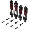 ARRMA Arrma tlumič kompletní přední/zadní červený (4): Mini Kraton ARRMA Arrma tlumič kompletní přední/zadní červený (4): Mini Kraton