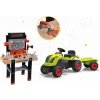 Smoby set dielňa Black+Decker a traktor Claas Farmer XL 360702-13