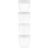 Canpol babies Poháriky na uskladnenie materského mlieka (aj zmrazením) 180ml 4ks Canpol babies Poháriky na uskladnenie materského mlieka (aj zmrazením) 180ml 4ks