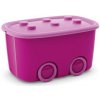 KIS Box Funny L, 46L, ružový, 39x58x32 cm, s vekom KIS Box Funny L, 46L, ružový, 39x58x32 cm, s vekom