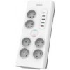 Prepäťová ochrana Philips SPN7060WA/58, biela, 2m Prepäťová ochrana Philips SPN7060WA/58, biela, 2m