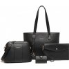 Miss Lulu kabelkový set Biana čierny Miss Lulu kabelkový set Biana čierny