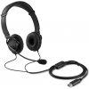 HiFi USB sluchátka s mikrofonem a tlačítky HiFi USB sluchátka s mikrofonem a tlačítky