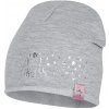 Sivá čiapka pre babätka s trblietavým nápisom BASIC10 Broel 41 Sivá čiapka pre babätka s trblietavým nápisom BASIC10 Broel 41