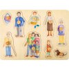 small foot Drevené puzzle Rodina small foot Drevené puzzle Rodina