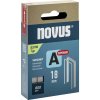 Spony Novus A, délka 18 mm, super tvrdé, 800 ks Spony Novus A, délka 18 mm, super tvrdé, 800 ks