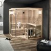 Finská sauna Home Deluxe 1565 Skyline big XL 210 x 200 x 200 cm 8kW Finská sauna Home Deluxe 1565 Skyline big XL 210 x 200 x 200 cm 8kW