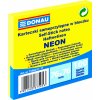Bloček Donau neónový 76x76mm žltý Bloček Donau neónový 76x76mm žltý