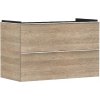 Hansgrohe Xelu Q - Umývadlová skrinka, 63x98x50 cm, 2 zásuvky, prírodný dub/matná biela 54033700 Hansgrohe Xelu Q - Umývadlová skrinka, 63x98x50 cm, 2 zásuvky, prírodný dub/matná biela 54033700