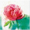Obrúsky PAW L 25x25cm Peony Watercolor Obrúsky PAW L 25x25cm Peony Watercolor