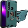 Kryt Tough Armor na Motorola Moto G8 Play - Tmavozelená Kryt Tough Armor na Motorola Moto G8 Play - Tmavozelená