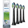 Philips Sonicare Optimal White HX6064/11 hlavice na sonickú zubnú kefku čierna, 4 ks / 1 bal Philips Sonicare Optimal White HX6064/11 hlavice na sonickú zubnú kefku čierna, 4 ks / 1 bal