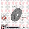 Brzdový kotúč OTTO ZIMMERMANN 380.2166.52 Brzdový kotúč OTTO ZIMMERMANN 380.2166.52