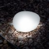 Zapichovacia solárna lampa - tvar kameňa - matné sklo - 165 x 142 x 115 mm - teplá biela LED Zapichovacia solárna lampa - tvar kameňa - matné sklo - 165 x 142 x 115 mm - teplá biela LED