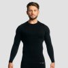 GymBeam Tričko s dlhým rukávom Fuse Black - S GymBeam Tričko s dlhým rukávom Fuse Black - S