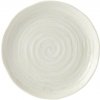 Tanier na predjedlá WHITE SPIRAL 21,5 cm, biely, MIJ Tanier na predjedlá WHITE SPIRAL 21,5 cm, biely, MIJ